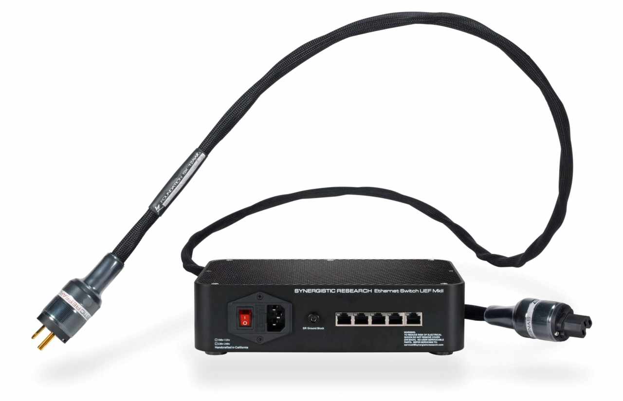 SYNERGISTIC RESEARCH Ethernet Switch UEF MKII + Atmosphere SX Excite AC