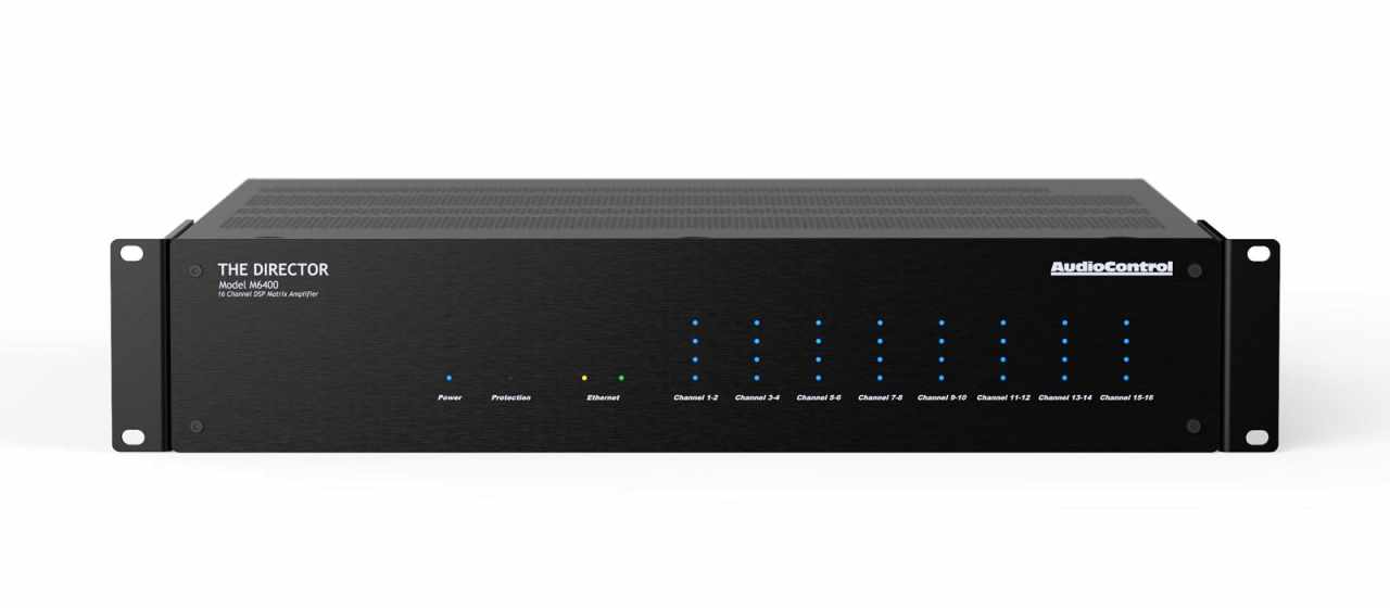 AudioControl The Director Model M6400BK hálózatos erősítő