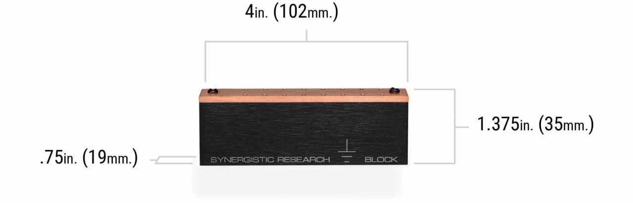 SYNERGISTIC RESEARCH Ground Block